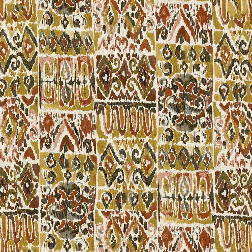 Dance 902 Clay by ABBEYSHEA Designer Fabric 100% Polyester China 41,000 Double Rubs (Wyzenbeek) </p><p>Repeat: Horizontal: 13.5" (34.3 cm) Up the Roll and Vertical: 27.0" (68.6 cm) Across the Roll 54" (137 cm) - Swanky Fabrics -