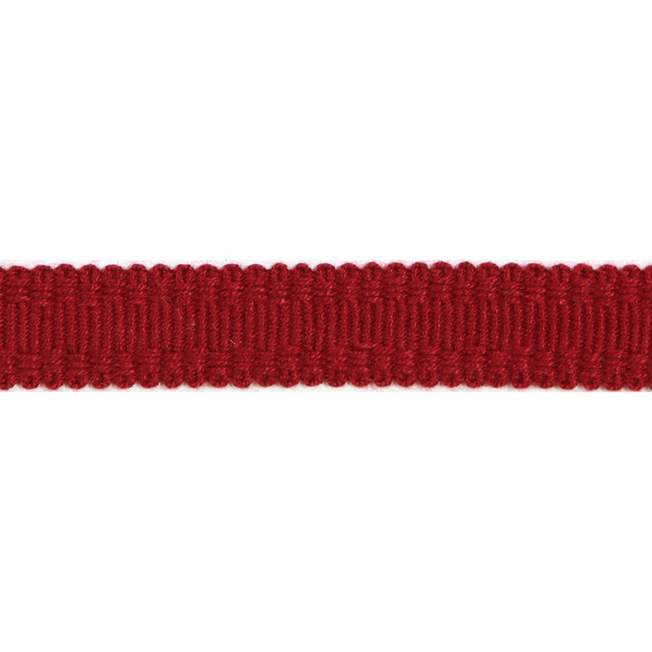 Versailles 9/16" Raised Edge Gimp Dark Cherry by Europatex Designer Fabric Versailles 100% Rayon 0.56 inches - Swanky Fabrics -