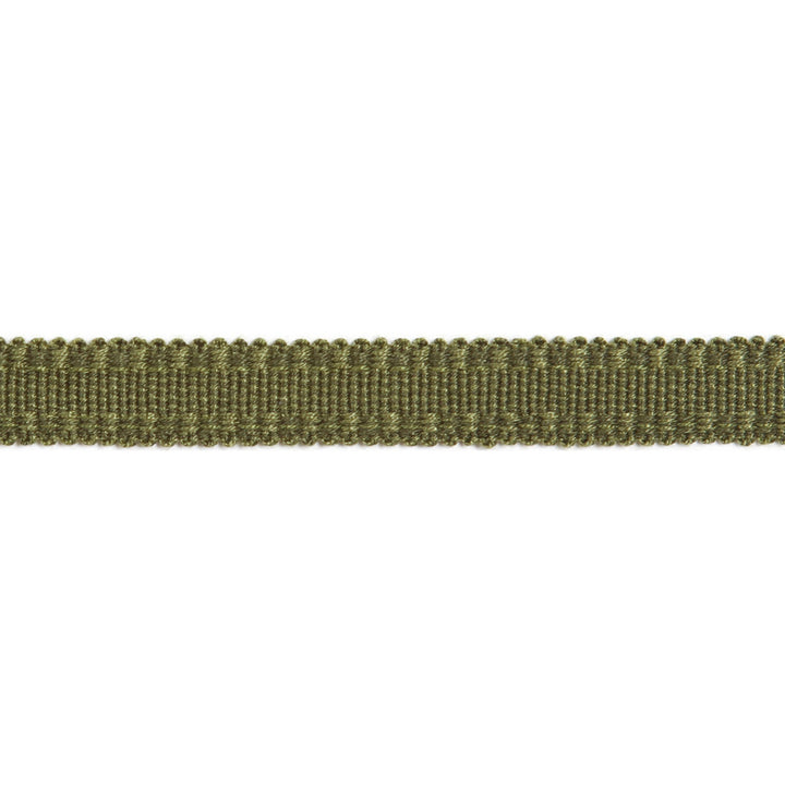 Versailles 9/16" Raised Edge Gimp Olive by Europatex Designer Fabric Versailles 100% Rayon 0.56 inches - Swanky Fabrics -