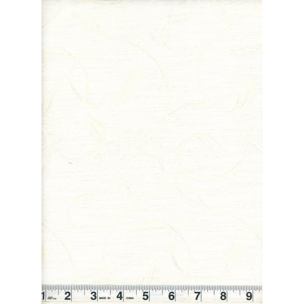 Regal Vine Winter White by Heritage Designer Fabric - USA or Imported Horizontal: and Vertical: - Swanky Fabrics -
