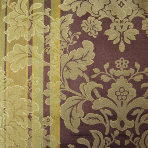 Renaissance A - Burgundy by Europatex Designer Fabric Renaissance 100% Polyester China See Sample Horizontal: N/A and Vertical: N/A 57.00 inches  - Swanky Fabrics -