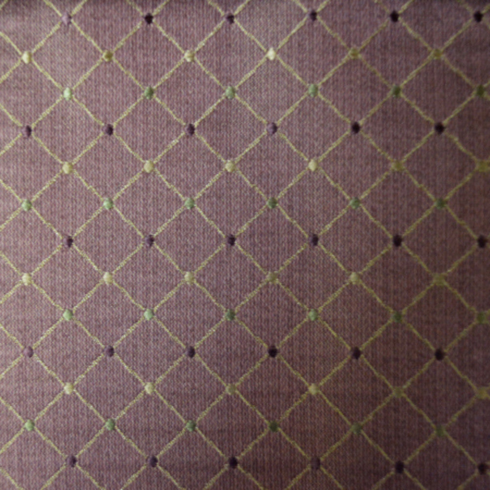 Renaissance F Violet by Europatex Designer Fabric Renaissance 100% Polyester 0.75" H, 1.94" V 57.00 inches - Swanky Fabrics -