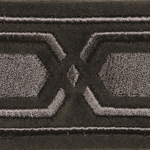 Roman Key Slate by Europatex Designer Fabric