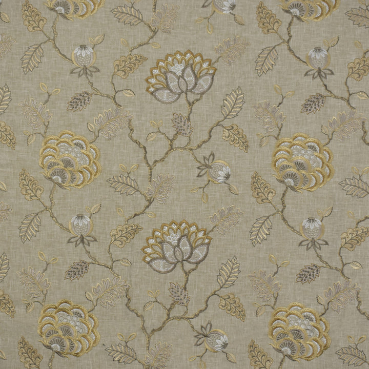S1555 Wheat by Greenhouse Designer Fabric 52% Polyester, 48% Cotton With 100% Viscose Embroidery India 9,000 </p><p>Repeat: 17" H, 12.5" V 54" - Swanky Fabrics -