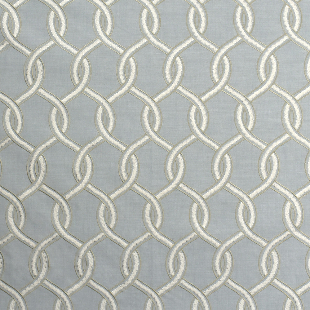 S1944 Tiffany by Greenhouse Designer Fabric S19: Marseille Embroideries 73% Cotton, 27% Polyester With 59% Rayon, 41% Cotton Embroidery India 9,000 double rubs </p><p>Repeat: 4.5" H, 9.25" V 55" - Swanky Fabrics -