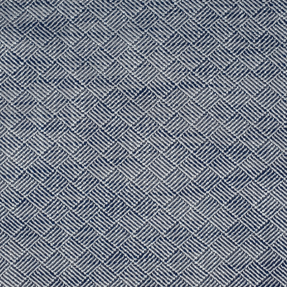 S2196 Indigo by Greenhouse Designer Fabric 95.05% Polyester (Uv), 4.95% Olefin (Uv) USA 60,000 </p><p>Repeat: 1.125" H, 1" V 55" - Swanky Fabrics -