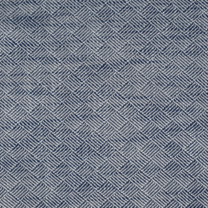 S2196 Indigo by Greenhouse Designer Fabric 95.05% Polyester (Uv), 4.95% Olefin (Uv) USA 60,000 </p><p>Repeat: 1.125" H, 1" V 55" - Swanky Fabrics -