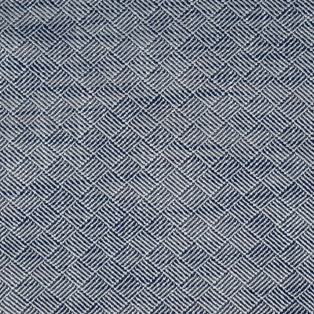 S2196 Indigo by Greenhouse Designer Fabric 95.05% Polyester (Uv), 4.95% Olefin (Uv) USA 60,000 double rubs </p><p>Repeat: 1.125" H, 1" V 55" - Swanky Fabrics -