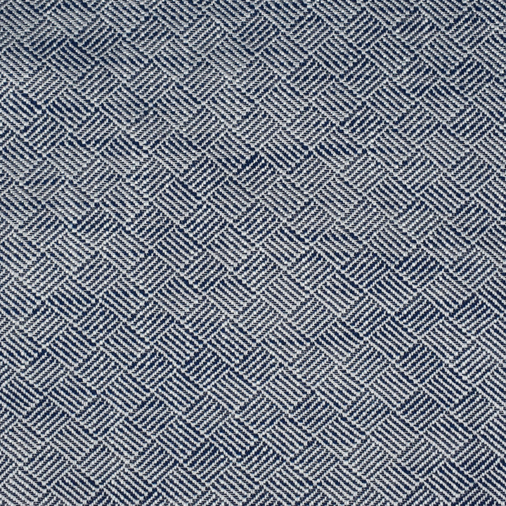 S2196 Indigo by Greenhouse Designer Fabric 95.05% Polyester (Uv), 4.95% Olefin (Uv) USA 60,000 double rubs </p><p>Repeat: 1.125" H, 1" V 55" - Swanky Fabrics -