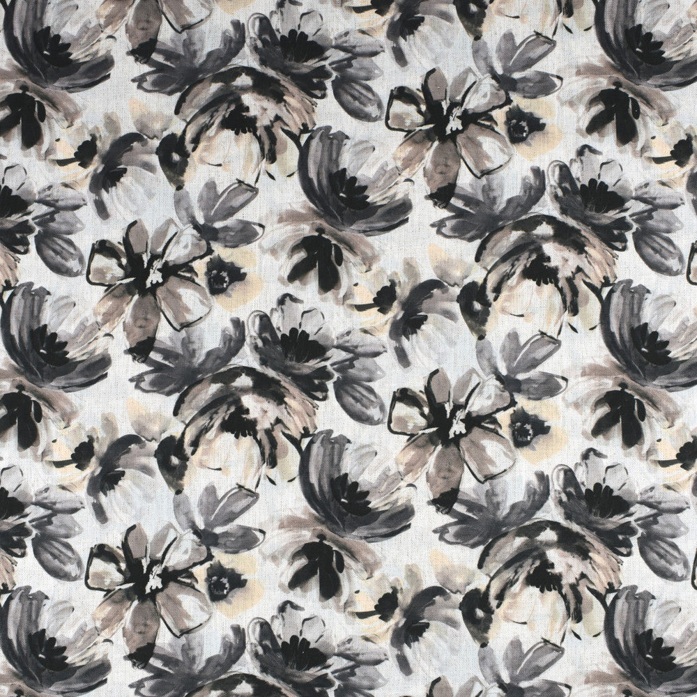S2315 Ebony by Greenhouse Designer Fabric 92% Polyester, 8% Linen China 100,000 </p><p>Repeat: None 54" - Swanky Fabrics -