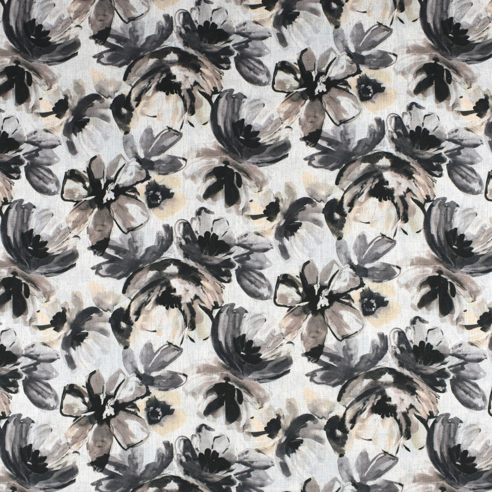 S2315 Ebony by Greenhouse Designer Fabric S26: Crypton Home Neutrals 92% Polyester, 8% Linen China 100,000 double rubs </p><p>Repeat: None 54" - Swanky Fabrics -