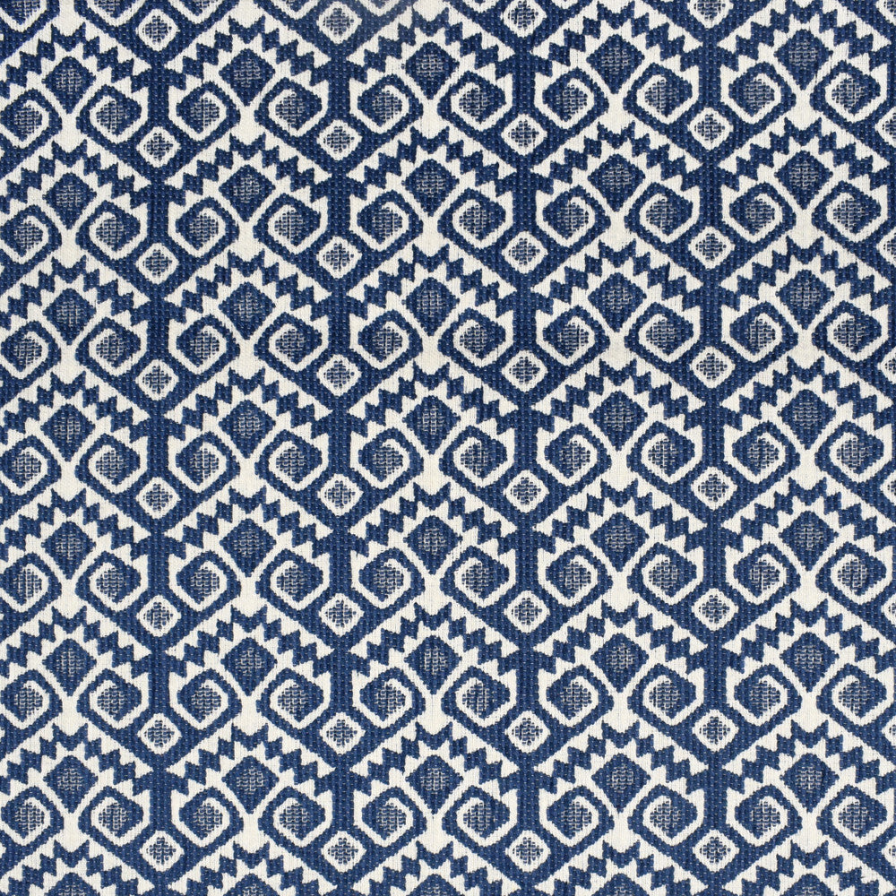 S2370 Sapphire by Greenhouse Designer Fabric 41.88% Polyester, 39.88% Cotton, 18.24% Pre-Crcotn USA 54,000 </p><p>Repeat: 1.781" H, 2.75" V 55" - Swanky Fabrics -