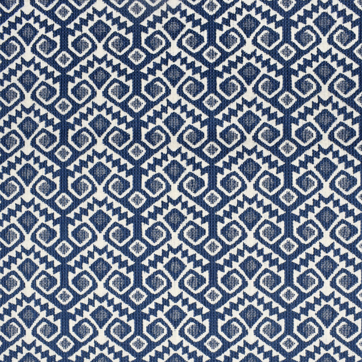 S2370 Sapphire by Greenhouse Designer Fabric 41.88% Polyester, 39.88% Cotton, 18.24% Pre-Crcotn USA 54,000 </p><p>Repeat: 1.781" H, 2.75" V 55" - Swanky Fabrics -