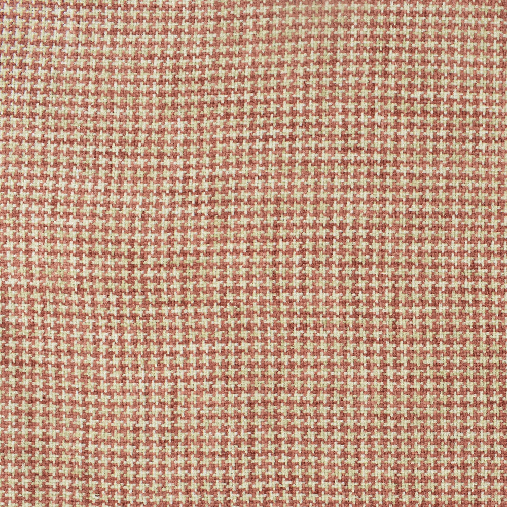 S2393 Coral by Greenhouse Designer Fabric 100% Polyester India 51,000 double rubs </p><p>Repeat: .25" H, .25" V 54" - Swanky Fabrics -
