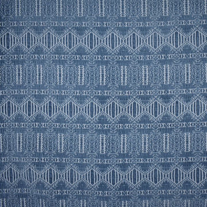 S2496 Indigo by Greenhouse Designer Fabric S31: Venice Luxe Vivids 60% Cotton, 40% Polyester China 39,000 double rubs </p><p>Repeat: 3.375" H, 11" V 54" - Swanky Fabrics -