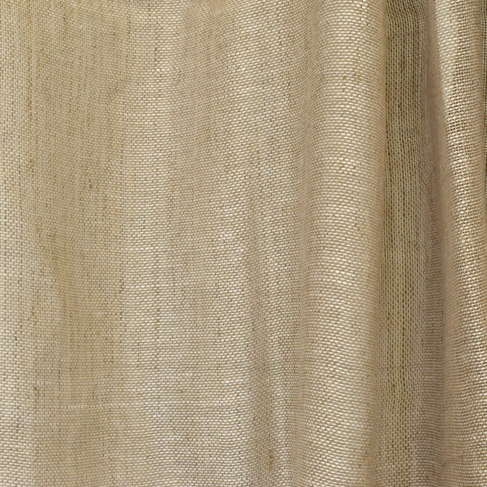 S2631 Flax by Greenhouse Designer Fabric 100% Linen India Drapery double rubs </p><p>Repeat: None 54" - Swanky Fabrics -