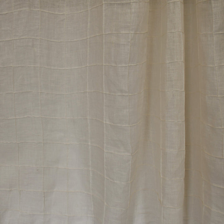 S2633 Tumbleweed by Greenhouse Designer Fabric 100% Linen With 100% Polyester Embroidery INDIA Drapery </p><p>Repeat: 3" H, 3" V 53" - Swanky Fabrics -