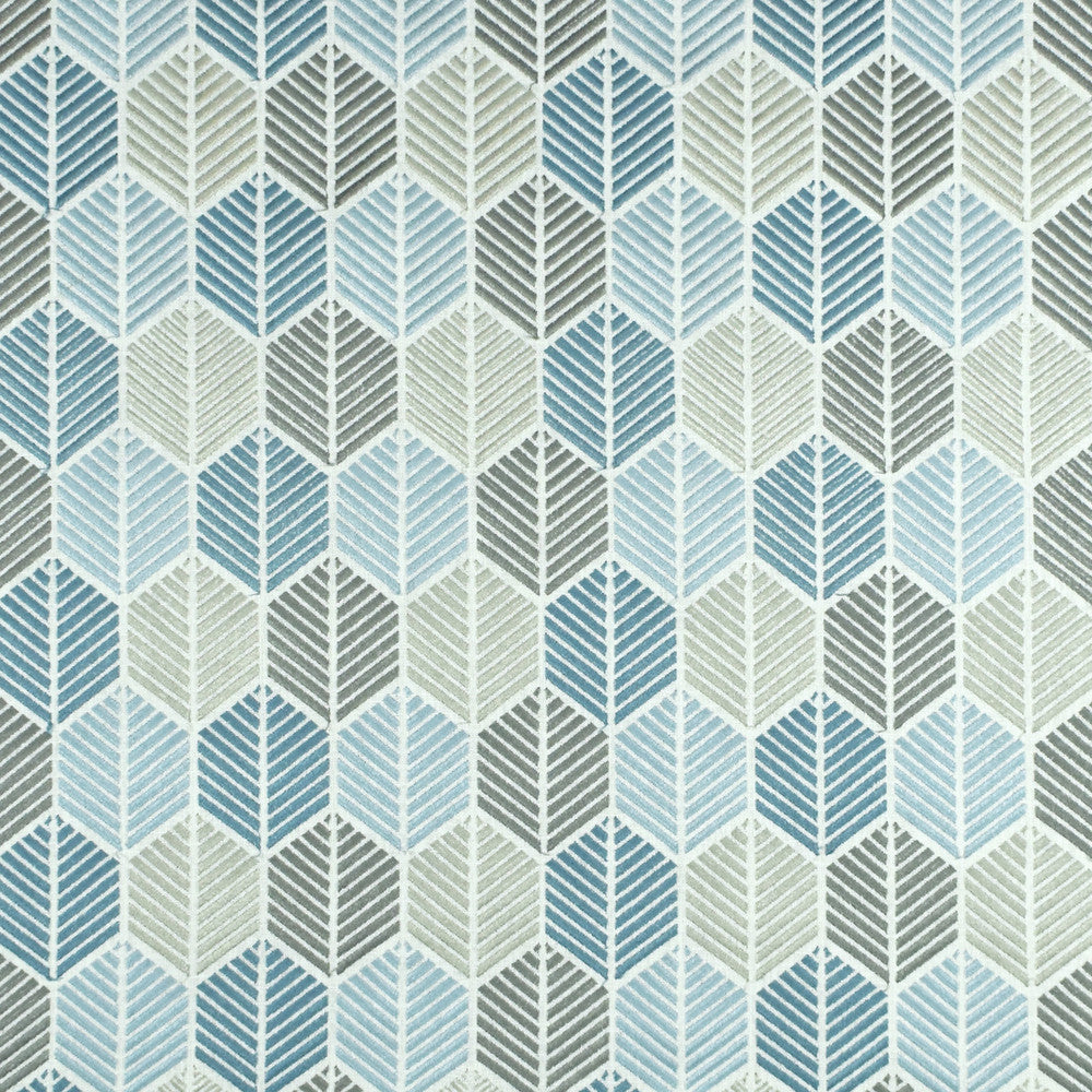 S2643 Ceramic by Greenhouse Designer Fabric 100% Polyester With 100% Viscose Embroidery India 9,000 double rubs </p><p>Repeat: 13.5" H, 6.5" V 52" - Swanky Fabrics -