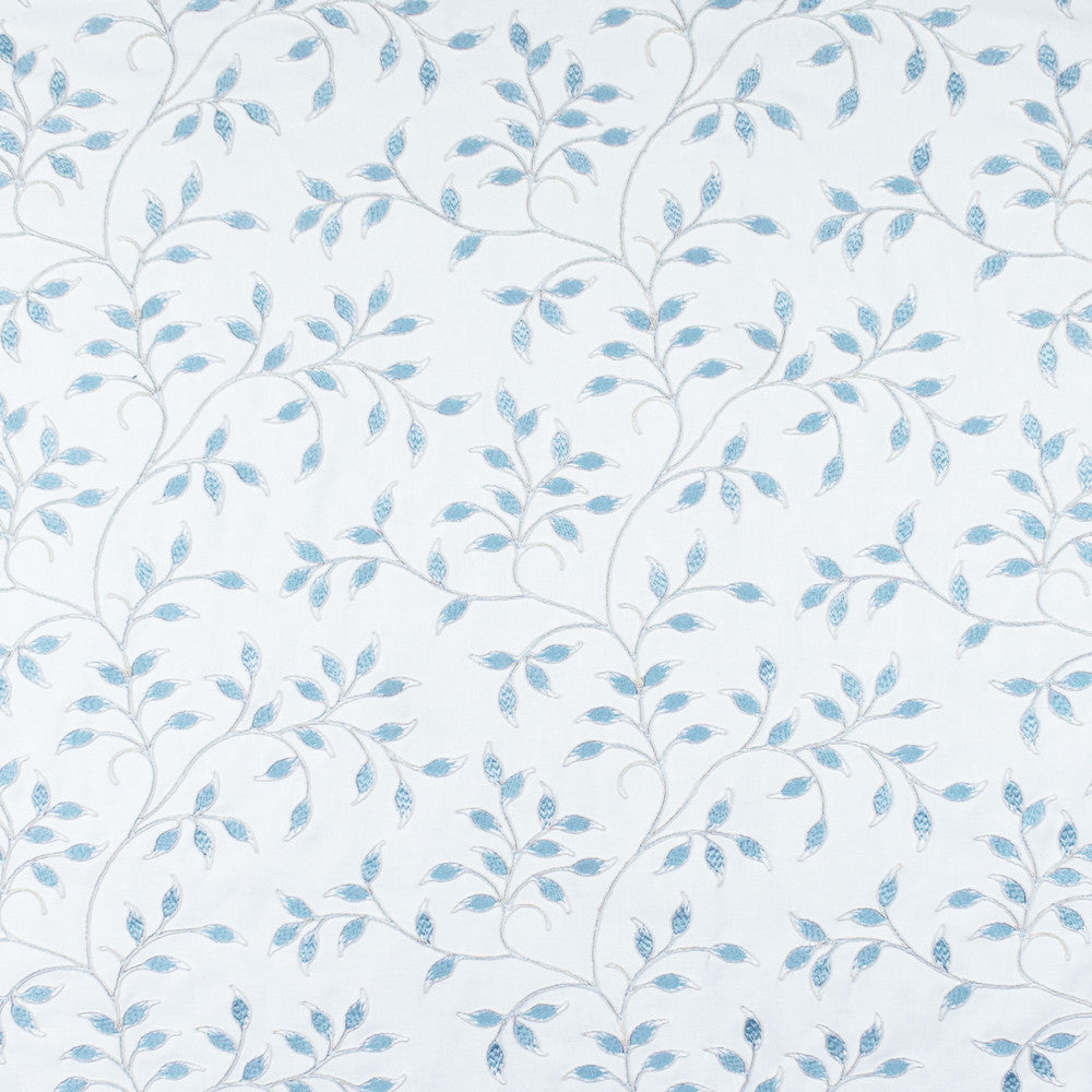 S3005 Topaz by Greenhouse Designer Fabric S41: Capri Blues 52% Cotton, 48% Polyester With 70% Cotton, 30% Polyester Embroidery India 9,000 double rubs </p><p>Repeat: 13" H, 9.25" V 52" - Swanky Fabrics -