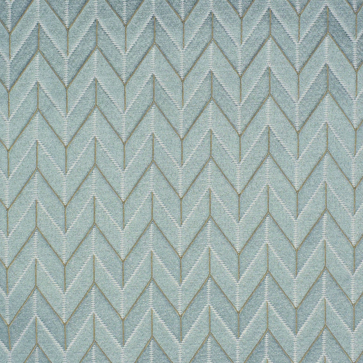 S3014 Spa by Greenhouse Designer Fabric 100% Polyester China 15,000 </p><p>Repeat: 1.75" H, 1.75" V 54" - Swanky Fabrics -