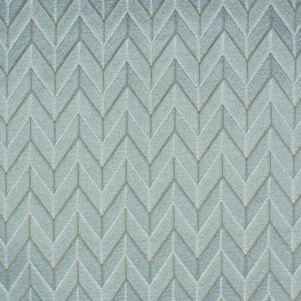 S3014 Spa by Greenhouse Designer Fabric S41: Capri Blues 100% Polyester China 15,000 double rubs </p><p>Repeat: 1.75" H, 1.75" V 54" - Swanky Fabrics -