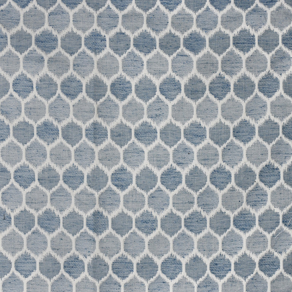 S3027 Indigo by Greenhouse Designer Fabric 63% Polyester, 37% Cotton India 30,000 double rubs </p><p>Repeat: 3.5" H, 6.5" V 54" - Swanky Fabrics -