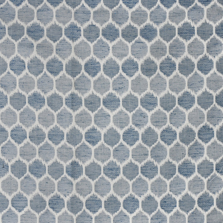 S3027 Indigo by Greenhouse Designer Fabric 63% Polyester, 37% Cotton INDIA 30,000 </p><p>Repeat: 3.5" H, 6.5" V 54" - Swanky Fabrics -