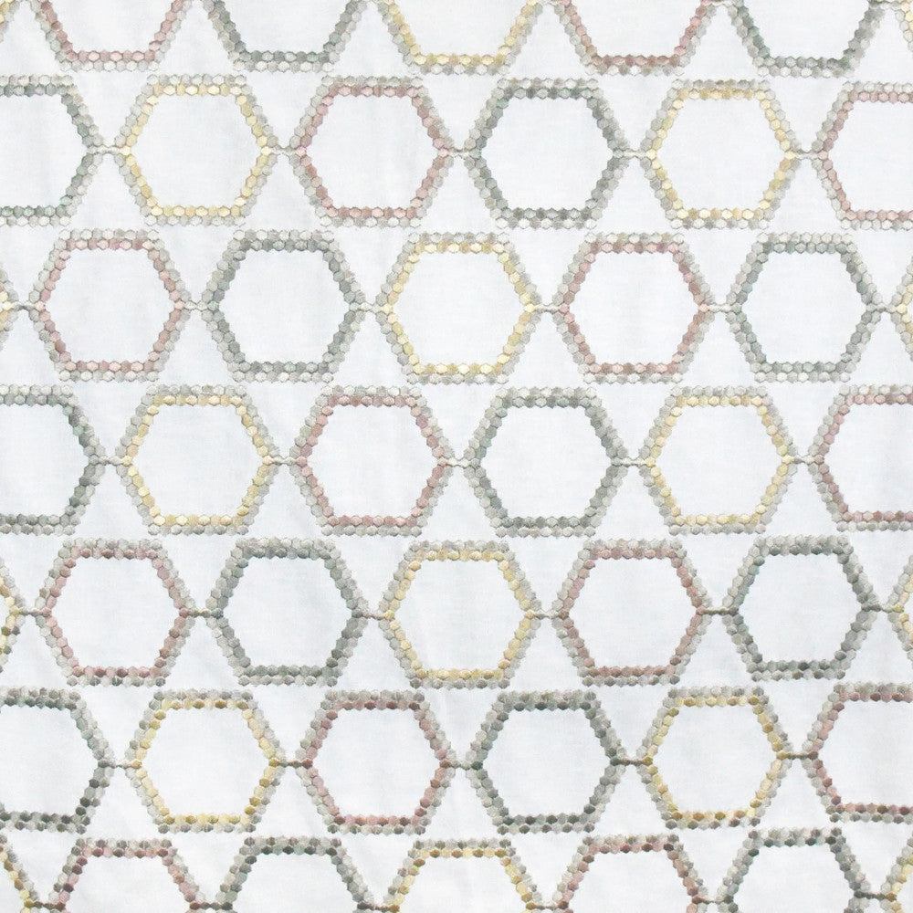 S3111 Potpourri by Greenhouse Designer Fabric 52% Cotton, 48% Polyester With 100% Rayon Embroidery INDIA 6,000 </p><p>Repeat: 7.25" H, 12.375" V 50" - Swanky Fabrics -