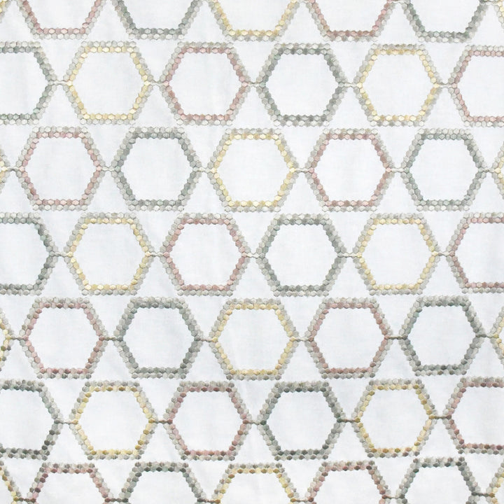 S3111 Potpourri by Greenhouse Designer Fabric 52% Cotton, 48% Polyester With 100% Rayon Embroidery India 6,000 double rubs </p><p>Repeat: 7.25" H, 12.375" V 50" - Swanky Fabrics -