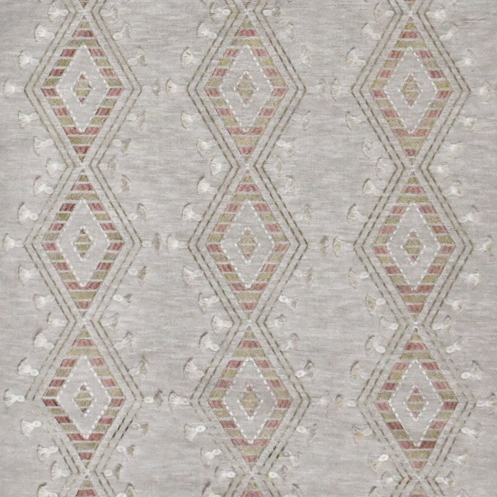 S3114 Cameo by Greenhouse Designer Fabric 71% Polyester, 29% Cotton With 100% Polyester Embroidery INDIA 9,000 </p><p>Repeat: 6.5" H, 6.25" V 52" - Swanky Fabrics -