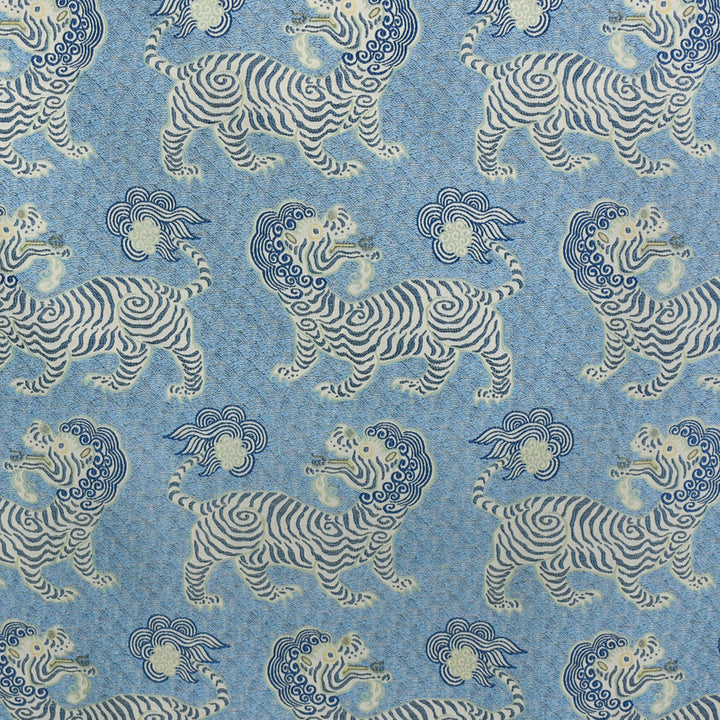 S3145 Porcelain by Greenhouse Designer Fabric 60% Rayon, 40% Cotton China 21,000 double rubs </p><p>Repeat: 13.5" H, 18" V 54" - Swanky Fabrics -