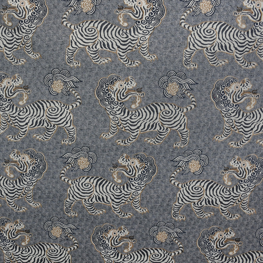 S3150 Onyx by Greenhouse Designer Fabric M03: Memos by Color 60% Rayon, 40% Cotton China 21,000 double rubs </p><p>Repeat: 13.5" H, 18" V 54" - Swanky Fabrics -