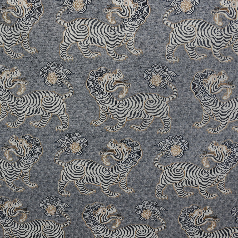 S3150 Onyx by Greenhouse Designer Fabric 60% Rayon, 40% Cotton CHINA 21,000 </p><p>Repeat: 13.5" H, 18" V 54" - Swanky Fabrics -