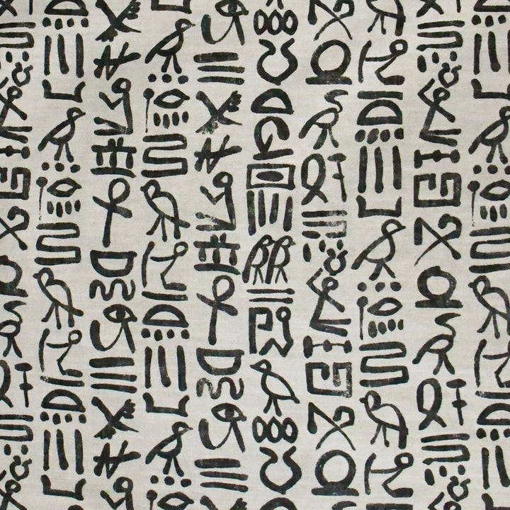 S3154 Ebony by Greenhouse Designer Fabric M03: Memos by COLOR 75% Cotton, 25% Linen Pakistan 30,000 double rubs </p><p>Repeat: 27" H, 27" V 54" - Swanky Fabrics -