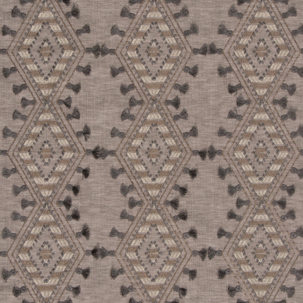 S3159 Storm by Greenhouse Designer Fabric 71% Polyester, 29% Cotton With 100% Polyester Embroidery India 9,000 double rubs </p><p>Repeat: 6.5" H, 6.25" V 52" - Swanky Fabrics -