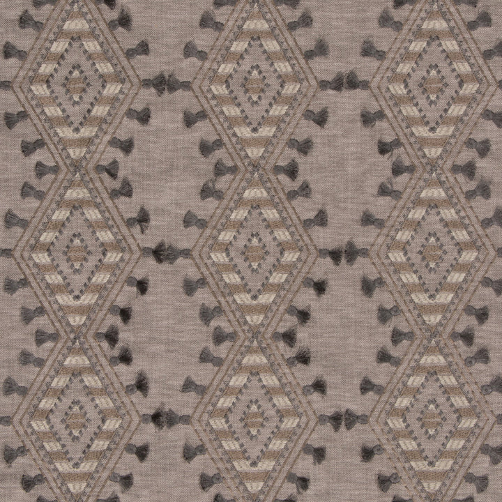 S3159 Storm by Greenhouse Designer Fabric 71% Polyester, 29% Cotton With 100% Polyester Embroidery INDIA 9,000 </p><p>Repeat: 6.5" H, 6.25" V 52" - Swanky Fabrics -