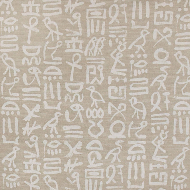 S3163 Chalk by Greenhouse Designer Fabric 75% Cotton, 25% Linen PAKISTAN 30,000 </p><p>Repeat: 27" H, 27" V 54" - Swanky Fabrics -