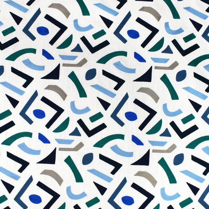 S3400 Horizon by Greenhouse Designer Fabric 90% Polyester, 10% Linen With 100% Acrylic Embroidery India 9,000 double rubs </p><p>Repeat: 14.5" H, 15.5" V 52" - Swanky Fabrics -