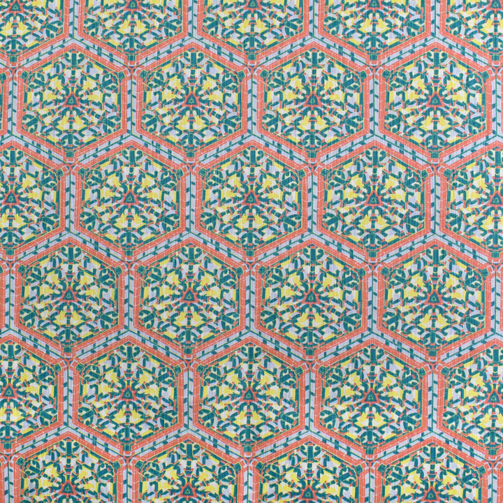 S3446 Garden by Greenhouse Designer Fabric 85% Cotton, 15% Linen Pakistan 24,000 double rubs </p><p>Repeat: 7.71" H, 12.625" V 54" - Swanky Fabrics -