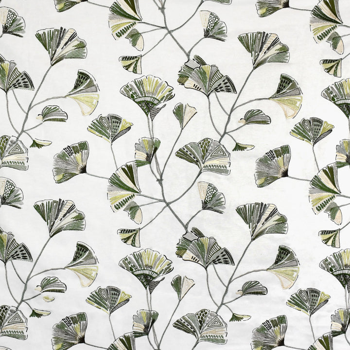 S3596 Sage by Greenhouse Designer Fabric M05: Memos by Color 33% Viscose, 26% Polyester, 26% Linen, 15% Rayon With 100% Rayon Embroidery China 9,000 double rubs </p><p>Repeat: 18" H, 15.25" V 56" - Swanky Fabrics -