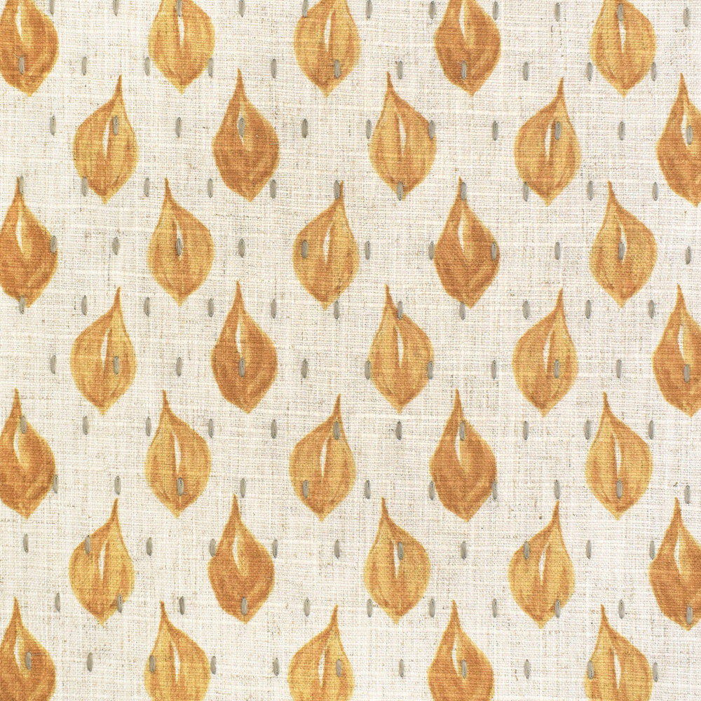 S3622 Saffron by Greenhouse Designer Fabric M05: Memos by Color 96% Polyester, 4% Linen China 18,000 double rubs </p><p>Repeat: 7" H, 3.25" V 57" - Swanky Fabrics -
