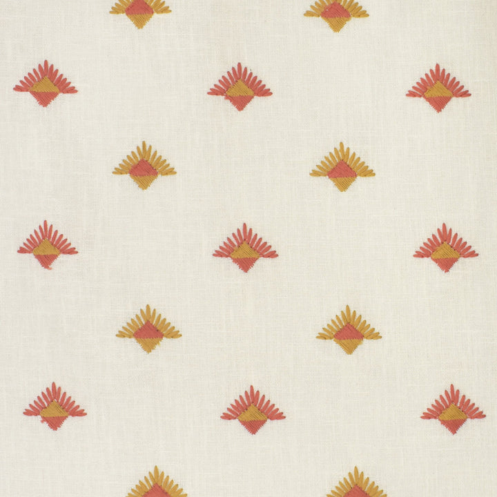 S3626 Rose by Greenhouse Designer Fabric 73% Polyester, 27% Cotton With 100% Polyester Embroidery India 9,000 </p><p>Repeat: 3.75" H, 3" V 54" - Swanky Fabrics -