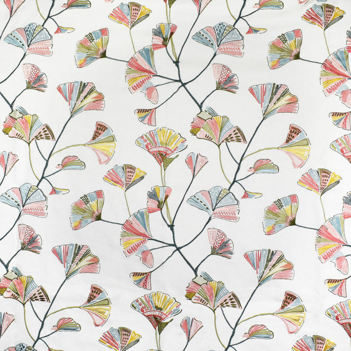 S3641 Petal by Greenhouse Designer Fabric 33% Viscose, 26% Polyester, 26% Linen, 15% Rayon With 100% Rayon Embroidery China 9,000 double rubs </p><p>Repeat: 18" H, 15.25" V 56" - Swanky Fabrics -