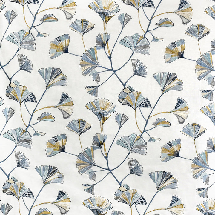 S3650 Mineral by Greenhouse Designer Fabric 33% Viscose, 26% Polyester, 26% Linen, 15% Rayon With 100% Rayon Embroidery China 9,000 double rubs </p><p>Repeat: 18" H, 15.25" V 56" - Swanky Fabrics -