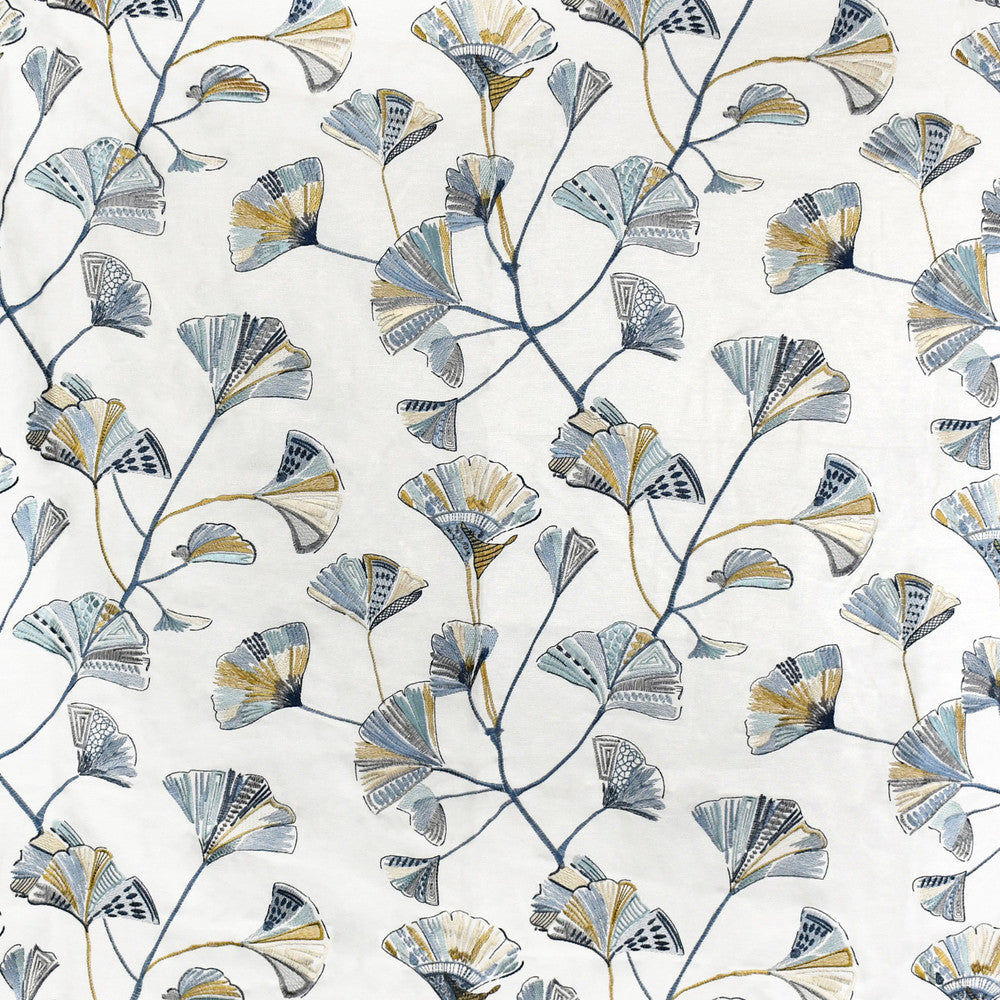 S3650 Mineral by Greenhouse Designer Fabric 33% Viscose, 26% Polyester, 26% Linen, 15% Rayon With 100% Rayon Embroidery China 9,000 double rubs </p><p>Repeat: 18" H, 15.25" V 56" - Swanky Fabrics -