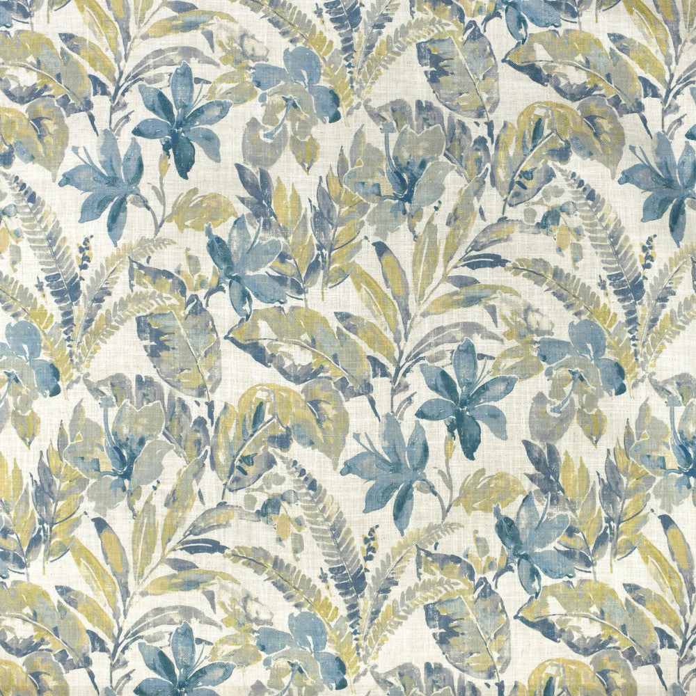 S3654 Mist by Greenhouse Designer Fabric 95% Polyester, 5% Linen China 85,000 </p><p>Repeat: 28" H, 28" V 58" - Swanky Fabrics -