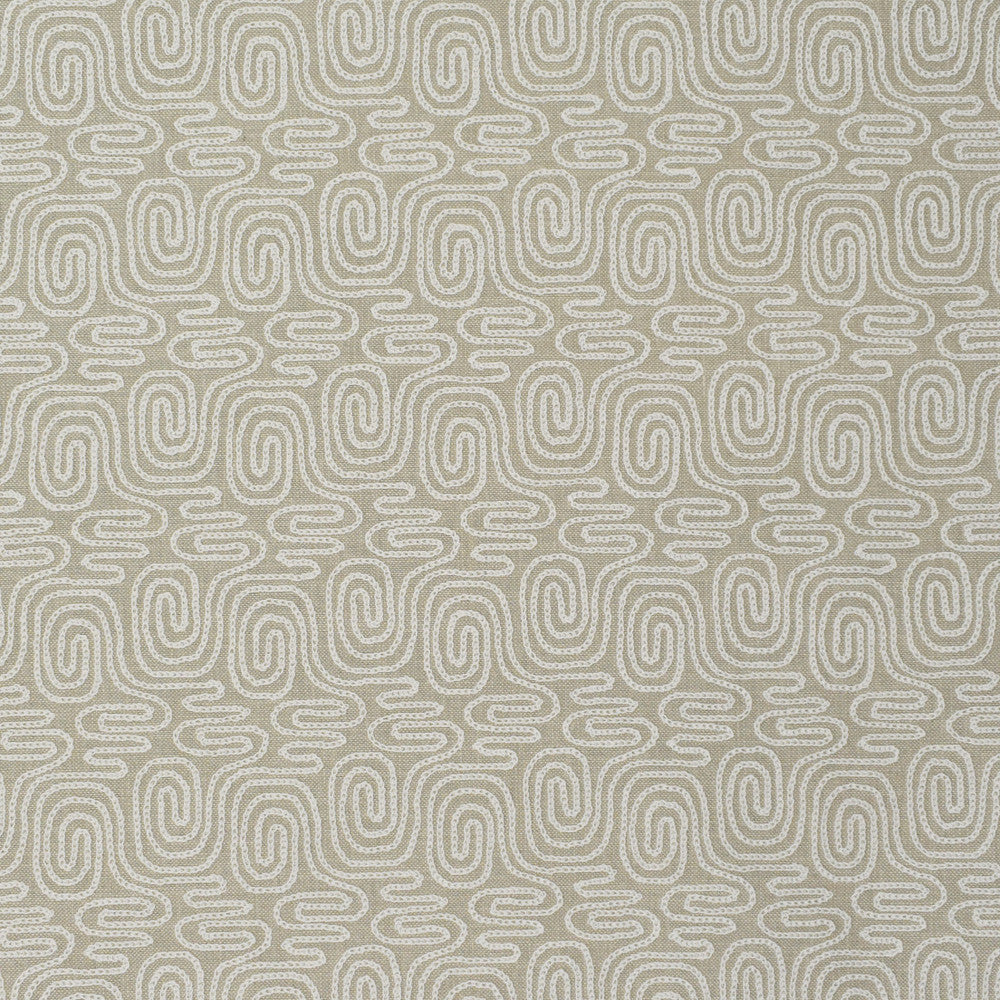 S3870 Smoke by Greenhouse Designer Fabric 73% Cotton, 27% Polyester With 100% Cotton Embroidery India DRAPERY </p><p>Repeat: 6" H, 6" V 56" - Swanky Fabrics -