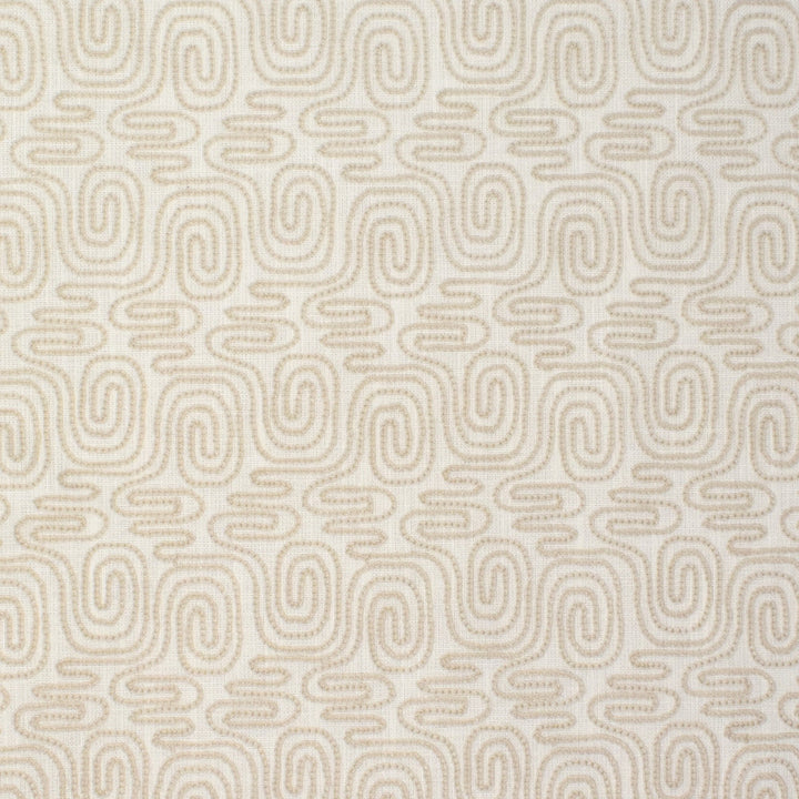 S3881 Neutral by Greenhouse Designer Fabric 73% Cotton, 27% Polyester With 100% Cotton Embroidery India DRAPERY </p><p>Repeat: 6" H, 6" V 56" - Swanky Fabrics -