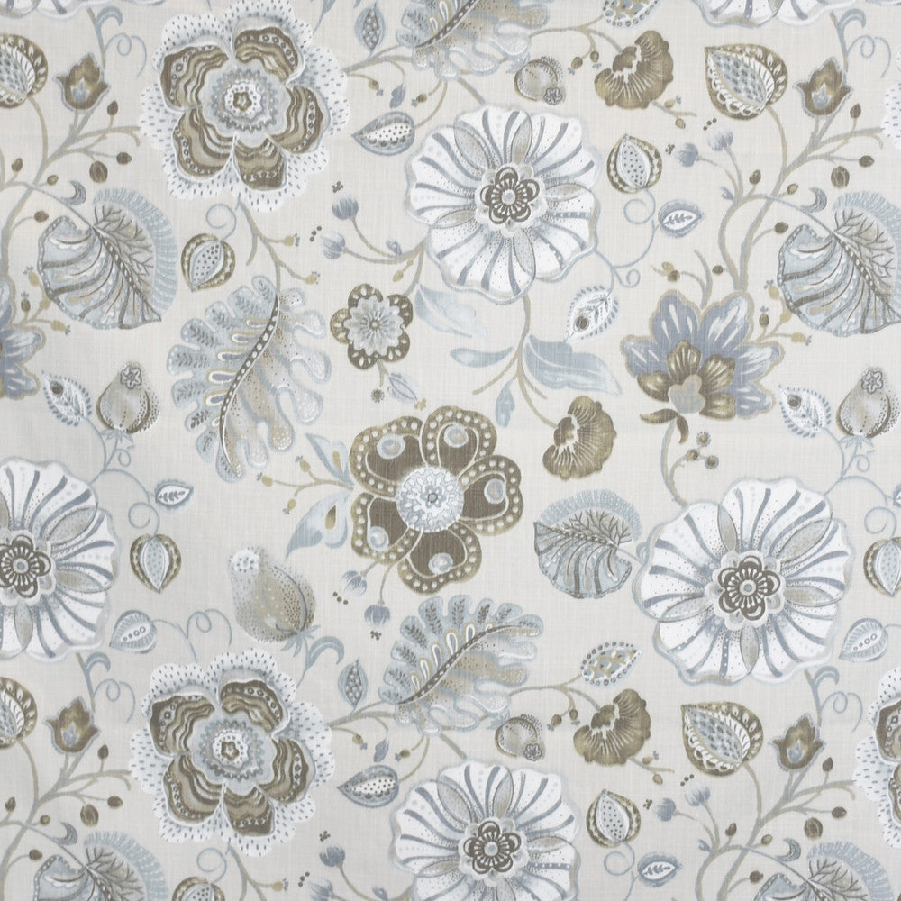S3892 Oyster by Greenhouse Designer Fabric S52: Oyster 59% Cotton, 41% Polyester China 15,000 double rubs </p><p>Repeat: 24.5" H, 27.5" V 54" - Swanky Fabrics -