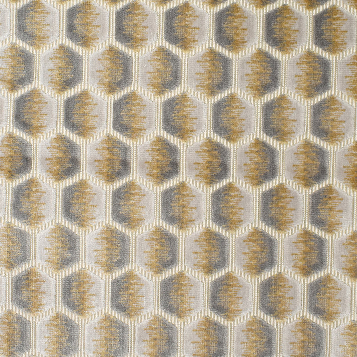 S3908 Beige by Greenhouse Designer Fabric S52: Oyster 51% Polyester, 49% Viscose India 50,000 double rubs </p><p>Repeat: 1.5" H, 2.75" V 54" - Swanky Fabrics -